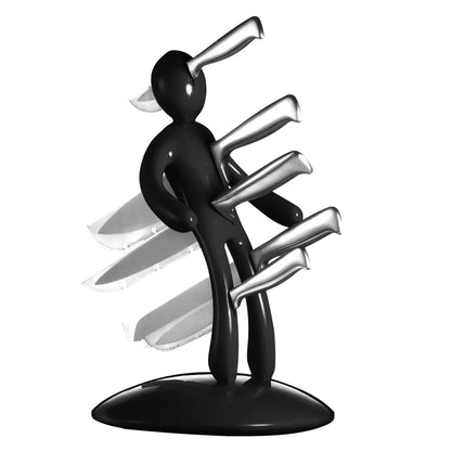 Zentrivo Creative Humanoid Kitchen Knife Holder Set