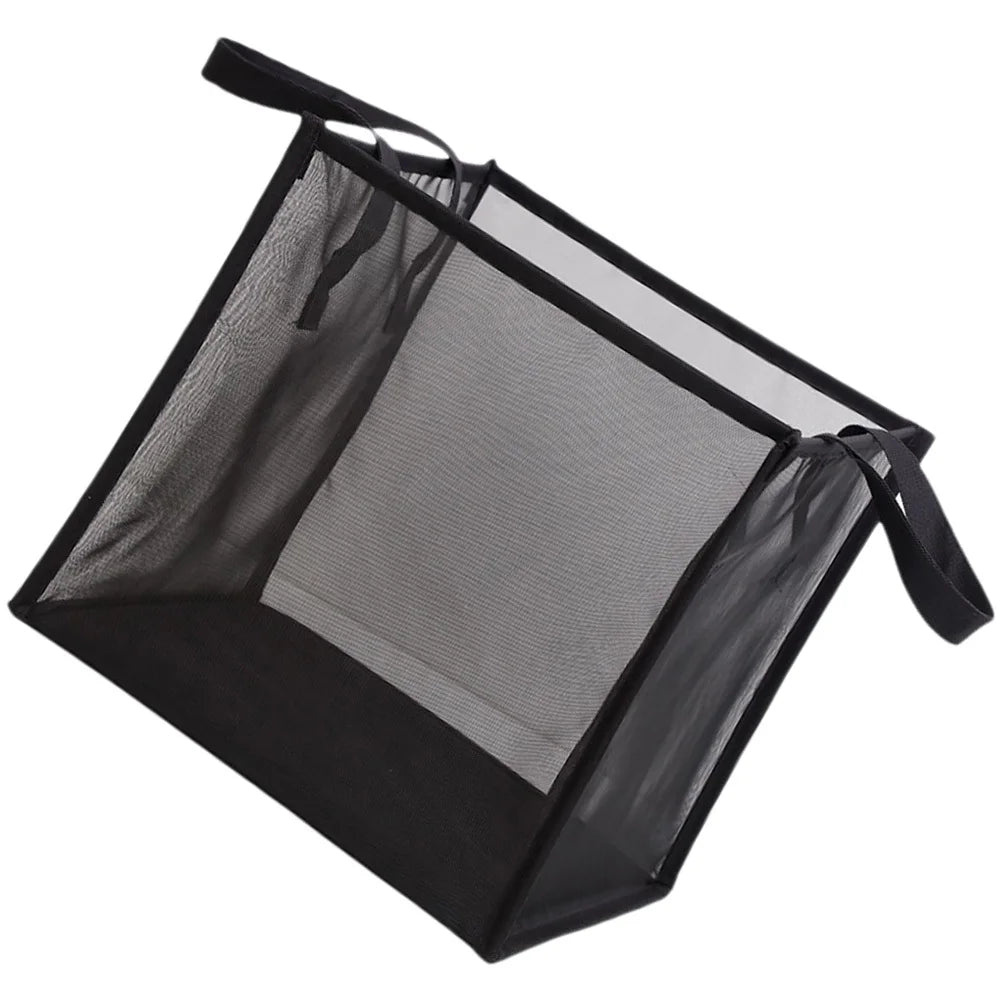 Zentrivo Foldable Mesh Laundry Hamper with Handles