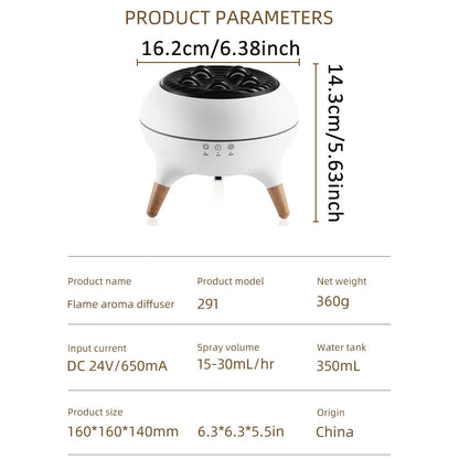 Zentrivo Dynamic Jellyfish Flame Aroma Diffuser