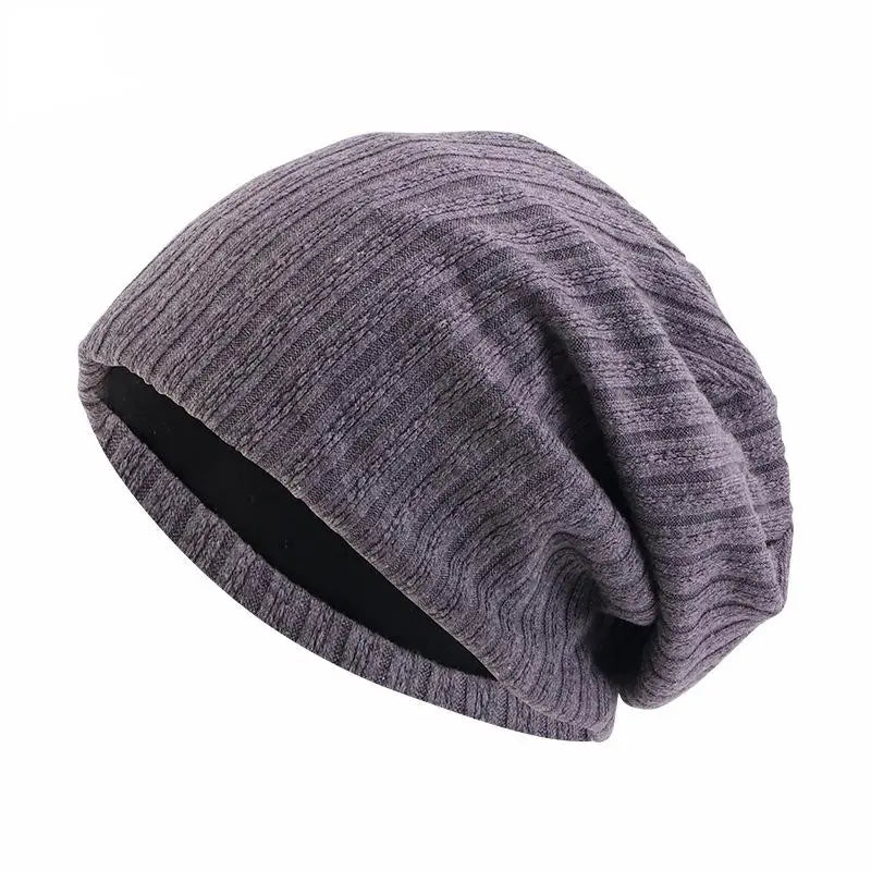 Zentrivo Wheat Pattern Cotton Beanie Hat Winter