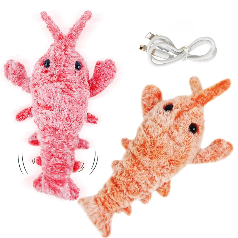 Zentrivo Electric Jumping Shrimp Pet Toy