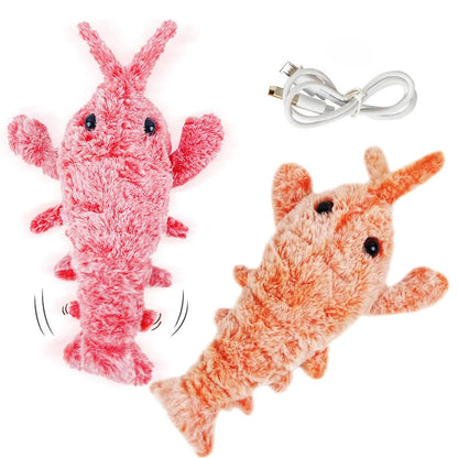 Zentrivo Electric Jumping Shrimp Pet Toy