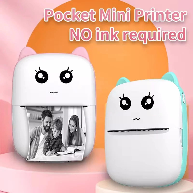 Zentrivo Mini Wireless Portable Thermal Label Printer