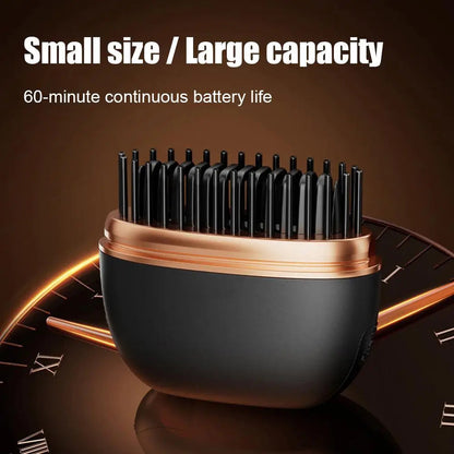 Zentrivo Wireless 2 in 1 Portable Ceramic Hair Straightener