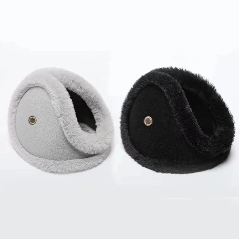 Zentrivo Plush Winter Ear Muffs with Earpiece