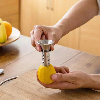 Zentrivo Stainless Steel Manual Lemon Juicer