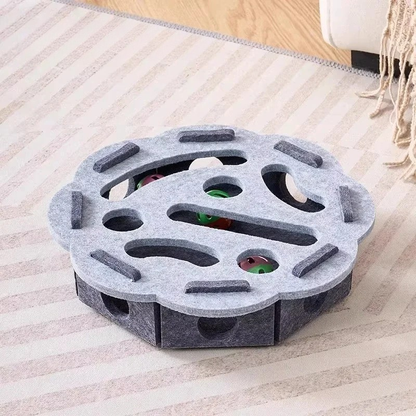 Zentrivo Felt Interactive Cat Puzzle Toy Box