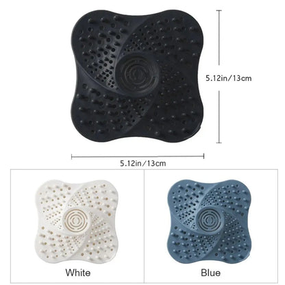 Zentrivo Anti Blocking Spiral Shower Drain Hair Catcher