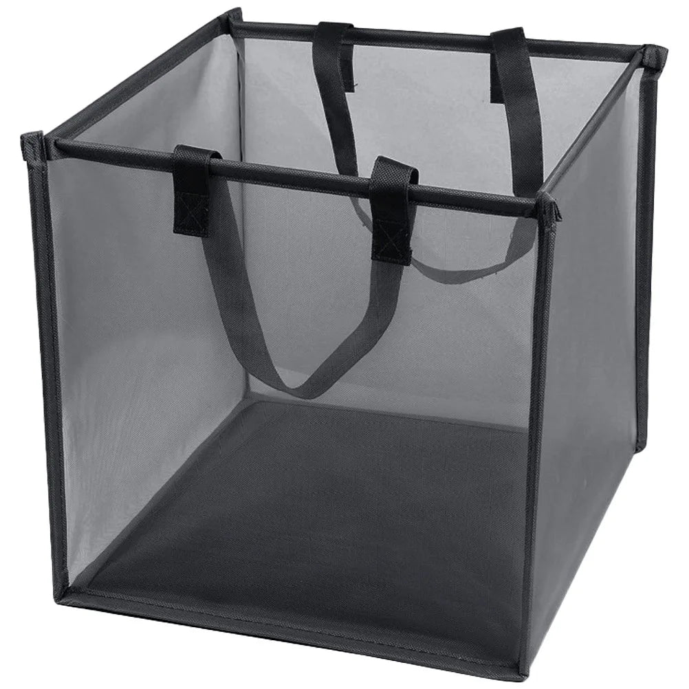 Zentrivo Foldable Mesh Laundry Hamper with Handles