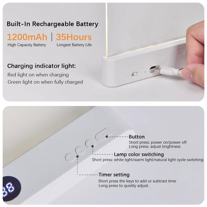 Zentrivo LED Night Vision Flat Panel Reading Light