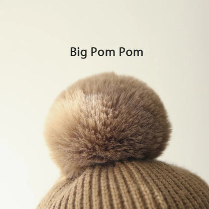 Zentrivo Kids Knit Beanie Winter Hat with Earflaps