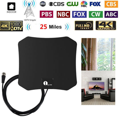 Zentrivo Indoor HDTV Satellite Antenna - Clear