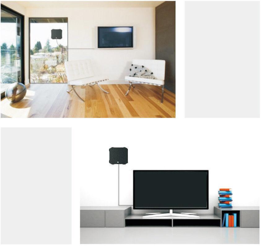 Zentrivo Indoor HDTV Satellite Antenna - Clear