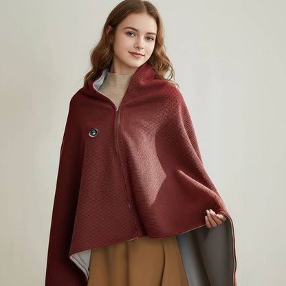 Zentrivo Portable Heated Shawl Blanket