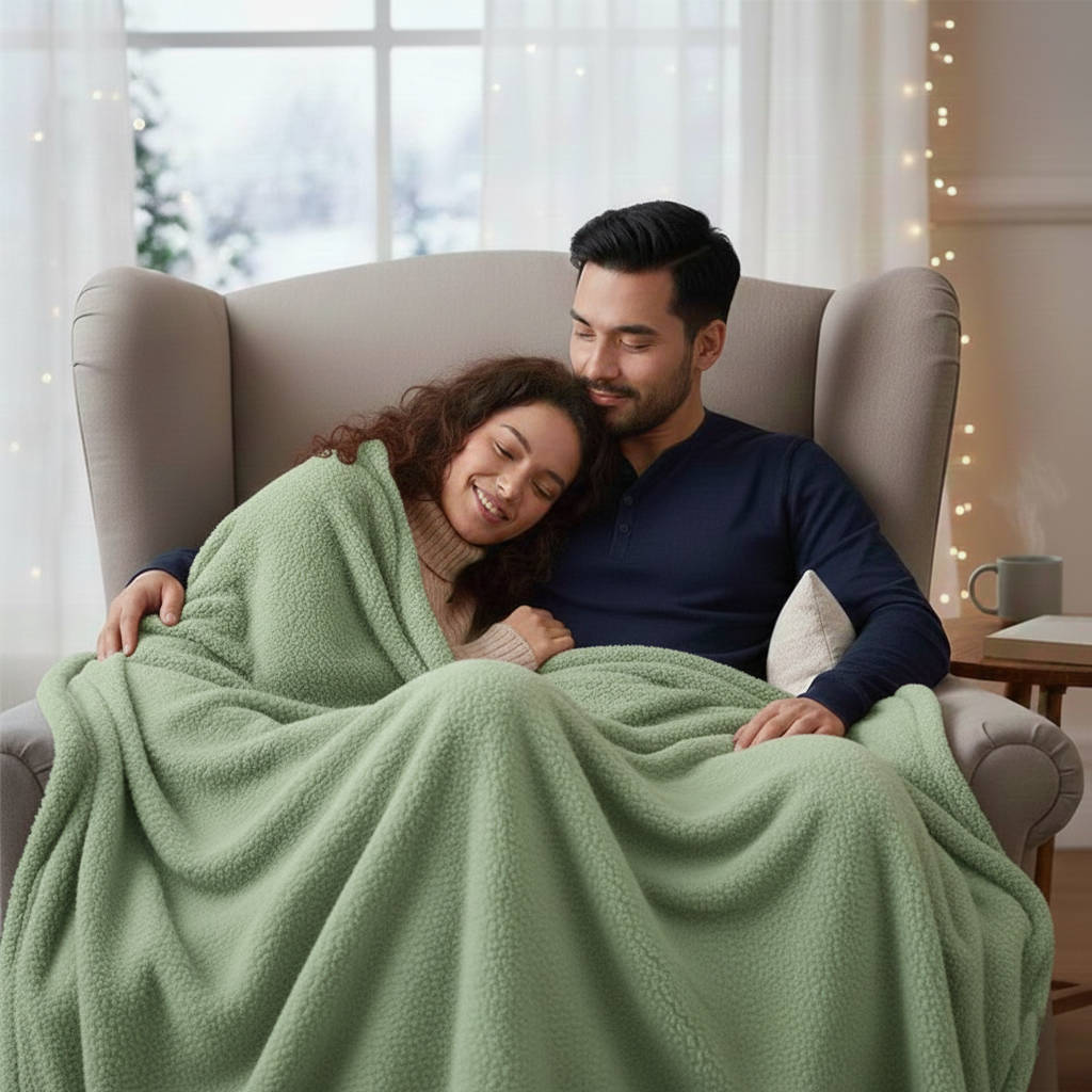 Zentrivo Waterproof Blanket for Couples