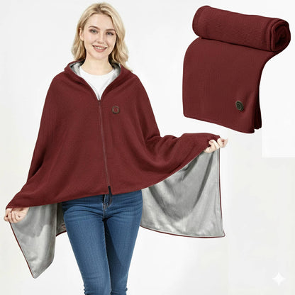 Zentrivo Portable Heated Shawl Blanket