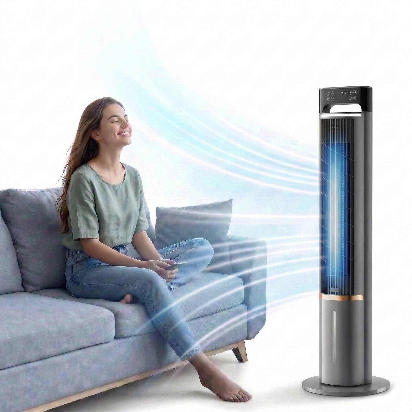 Zentrivo Portable Ac Unit Air Conditioner for Bedroom