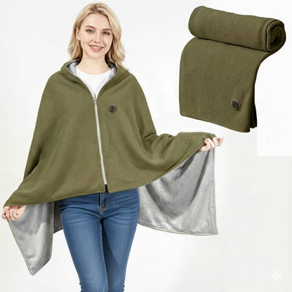 Zentrivo Portable Heated Shawl Blanket