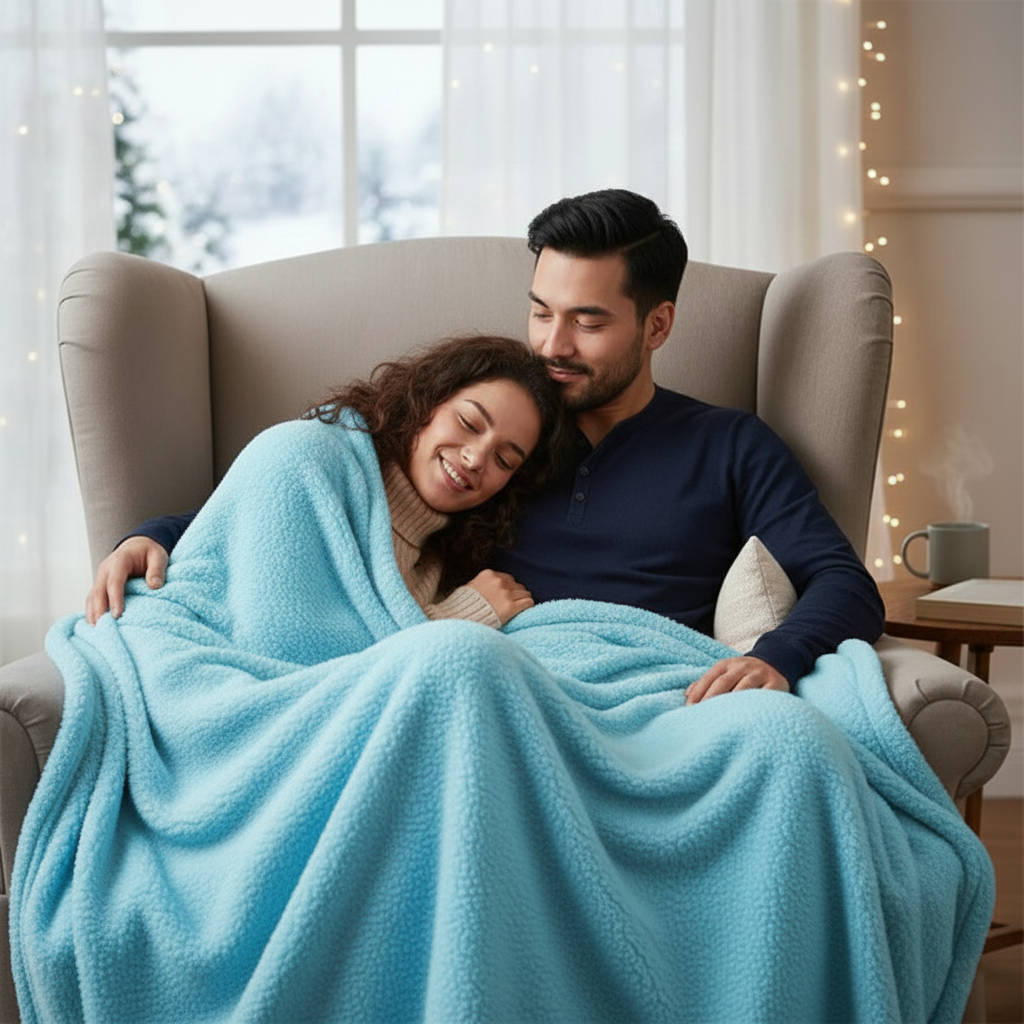 Zentrivo Waterproof Blanket for Couples