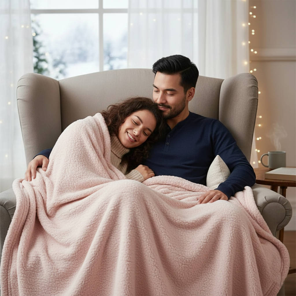 Zentrivo Waterproof Blanket for Couples