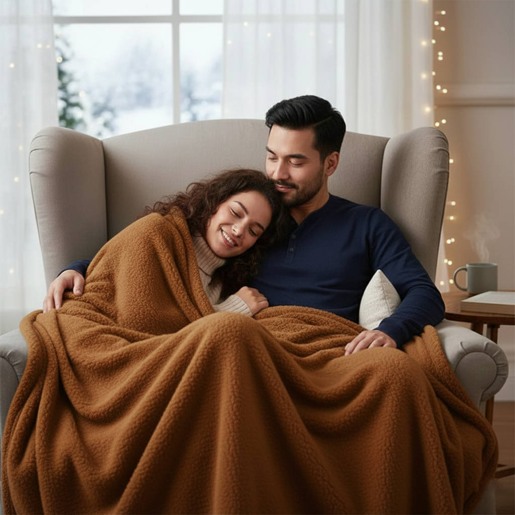 Zentrivo Waterproof Blanket for Couples