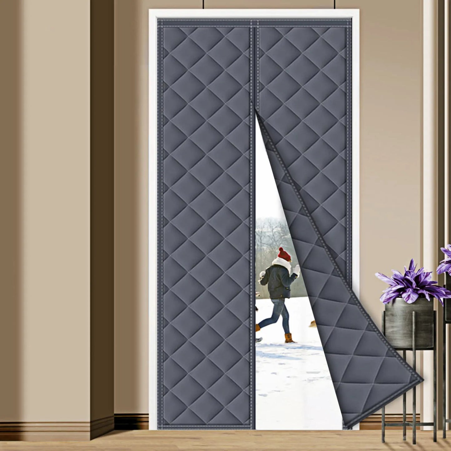 Zentrivo Magnetic Thermal Winter Block Door Insulation