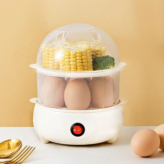 Zentrivo Double Layer Multifunctional Electric Egg Cooker