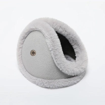 Zentrivo Plush Winter Ear Muffs with Earpiece