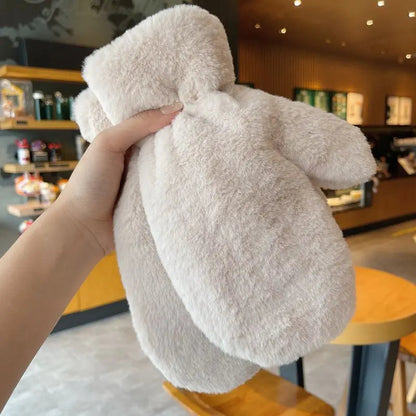 Zentrivo Fluffy Plush Mittens Winter Warm Gloves