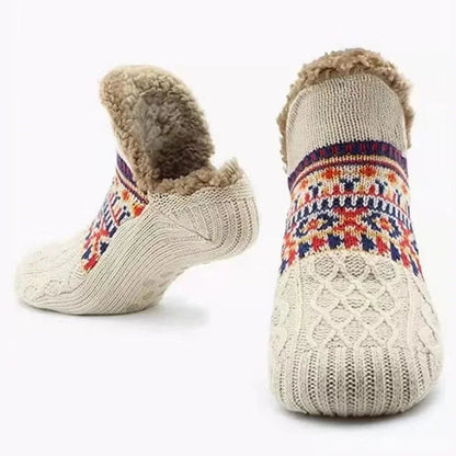 Zentrivo Snow Pattern Warm Socks for Winter
