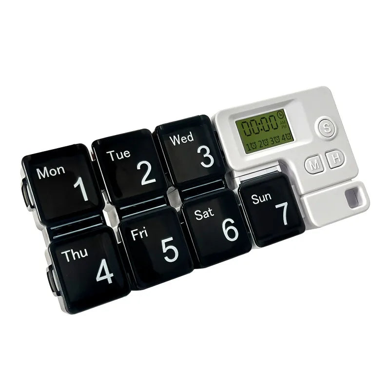 Zentrivo Smart Electronic Weekly Pill Organizer