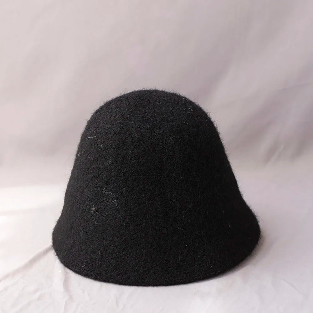Zentrivo Women's Winter Wool Bucket Hat