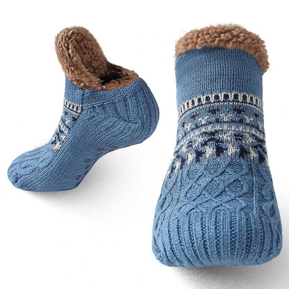 Zentrivo Snow Pattern Warm Socks for Winter