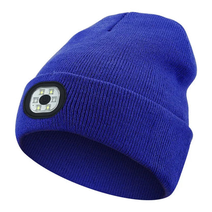 Zentrivo Rechargeable LED Beanie Hat for Winter