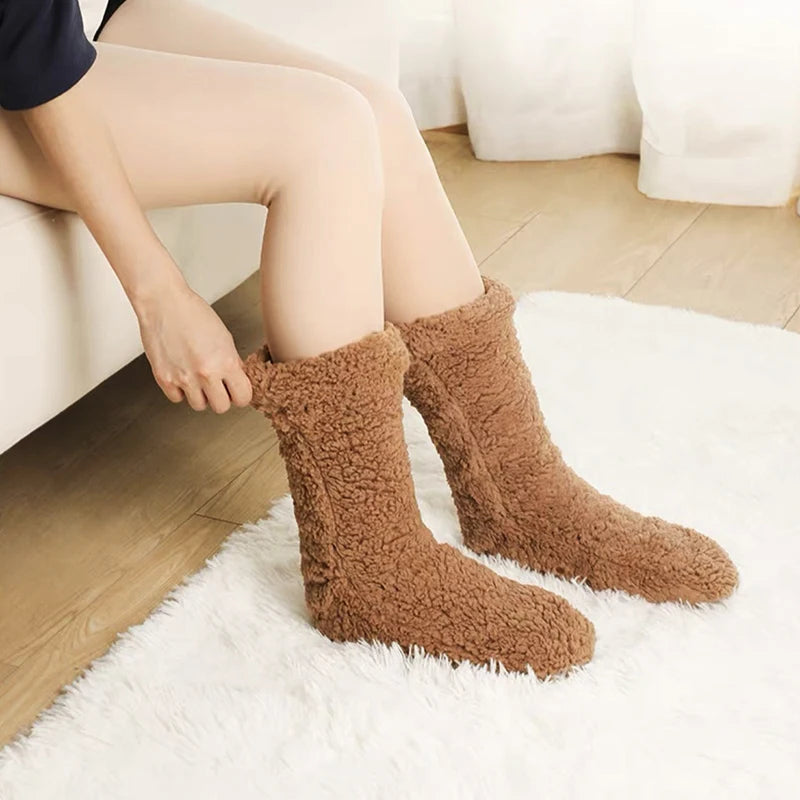 Zentrivo Winter Plush Indoor Warm Socks