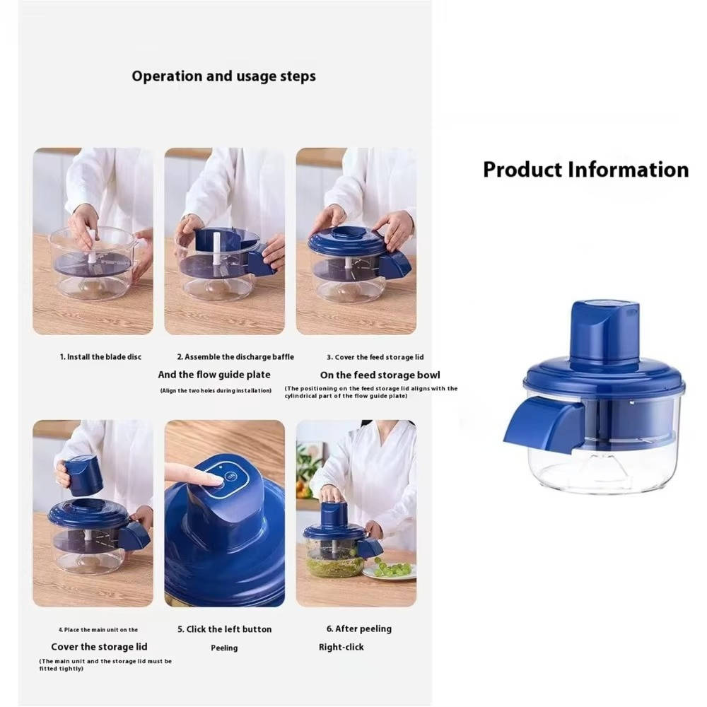 Zentrivo Electric Fruit Vegetable Peeler