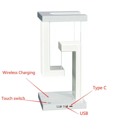 Zentrivo Floating Lamp with Wireless Charger