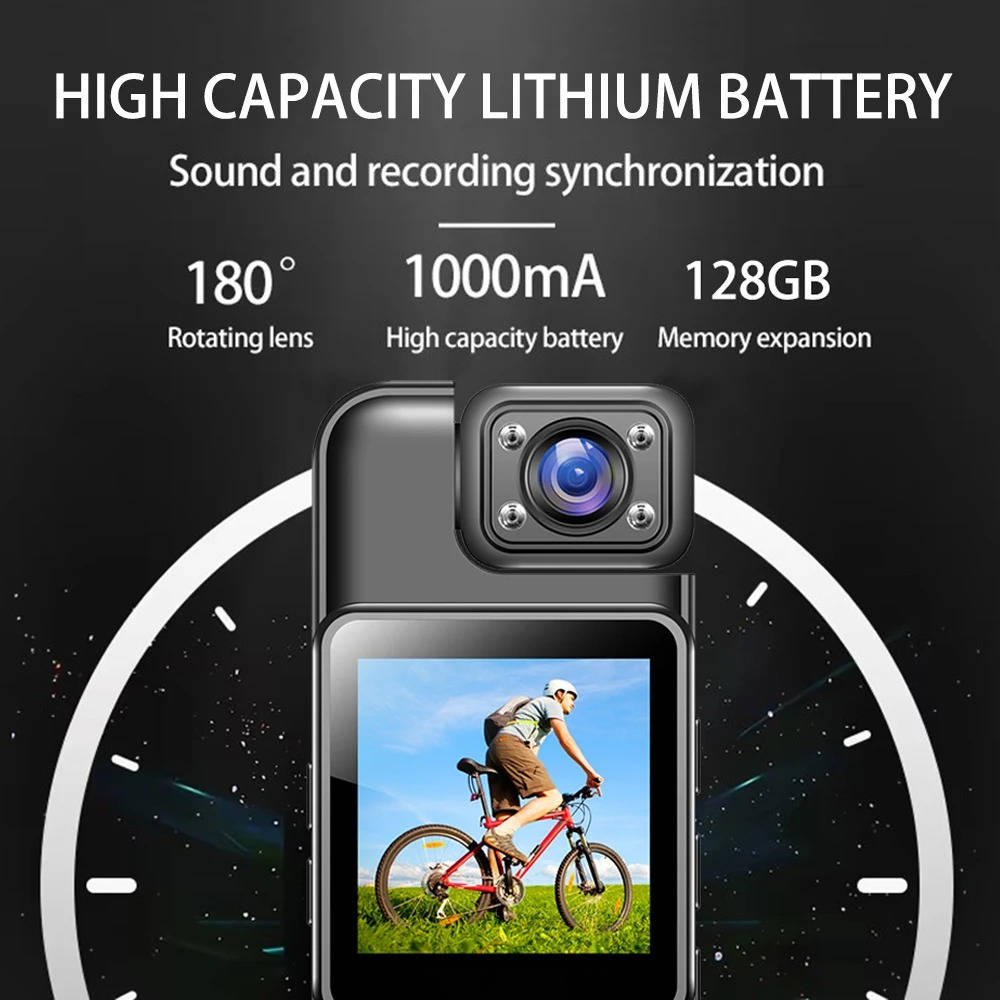 Zentrivo 4K Ultra HD WiFi Mini Body Camera