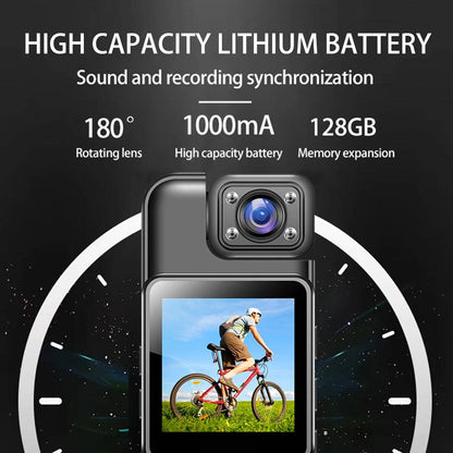 Zentrivo 4K Ultra HD WiFi Mini Body Camera