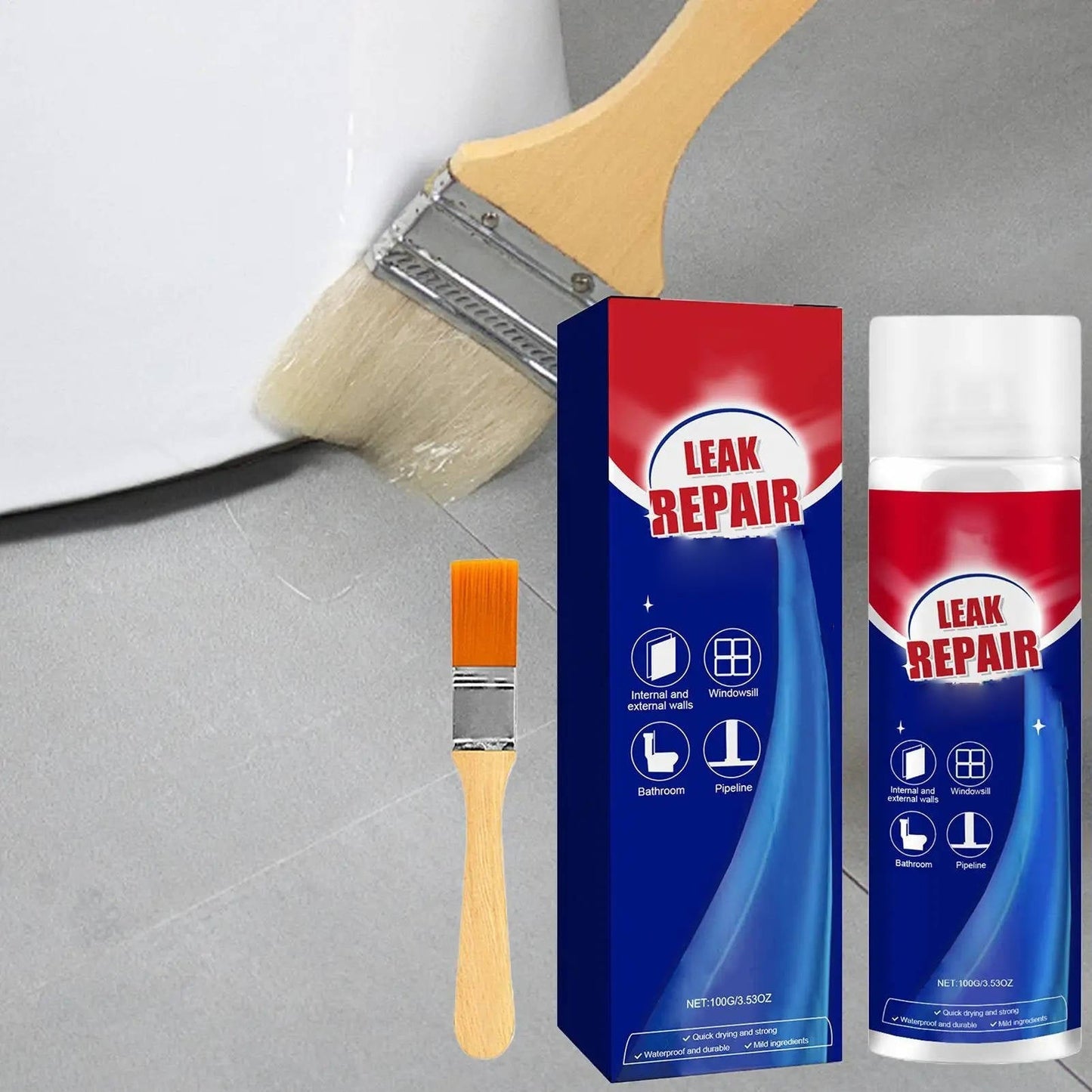 Zentrivo 2 Set Leak Repair Waterproof Sealant Spray All