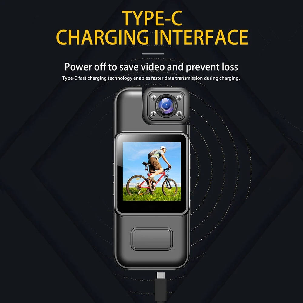 Zentrivo 4K Ultra HD WiFi Mini Body Camera