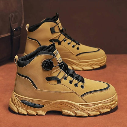 Zentrivo Mens Rugged Heavy Duty Boots Work Shoes