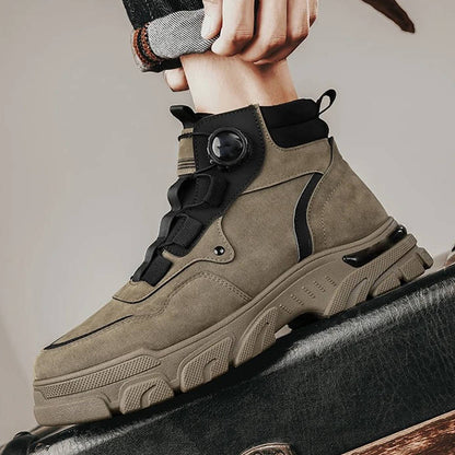 Zentrivo Mens Rugged Heavy Duty Boots Work Shoes