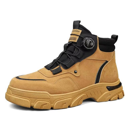 Zentrivo Mens Rugged Heavy Duty Boots Work Shoes