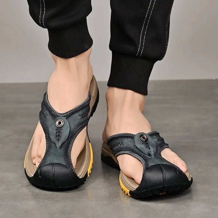 Zentrivo Water Resistant & Lightweight Toe Flip Flops