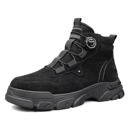 Zentrivo Mens Rugged Heavy Duty Boots Work Shoes