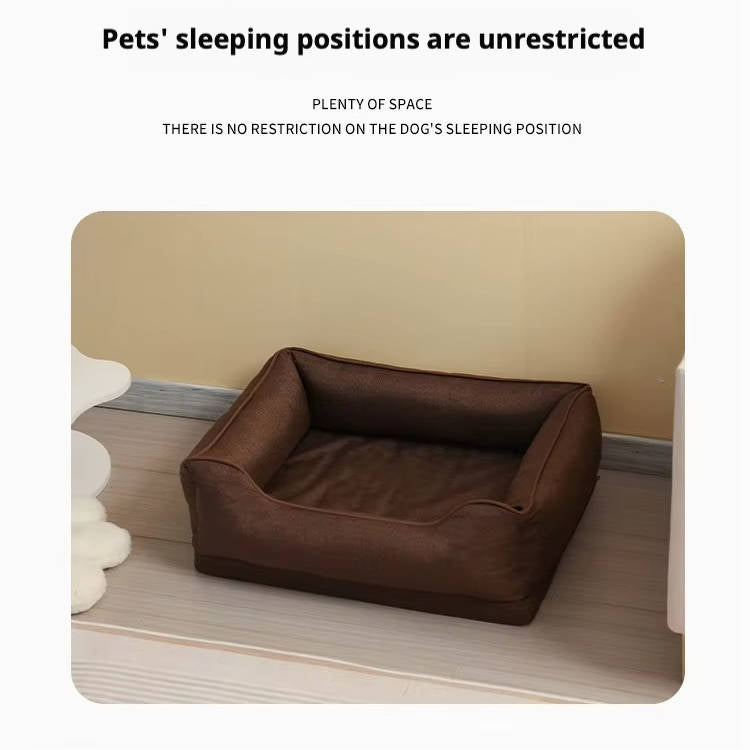 Zentrivo Orthopedic Anti Slip Car Dog Bed Back Seat