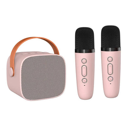 Zentrivo Mini Karaoke Machine with 2 Wireless Microphones