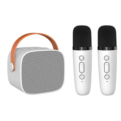 Zentrivo Mini Karaoke Machine with 2 Wireless Microphones