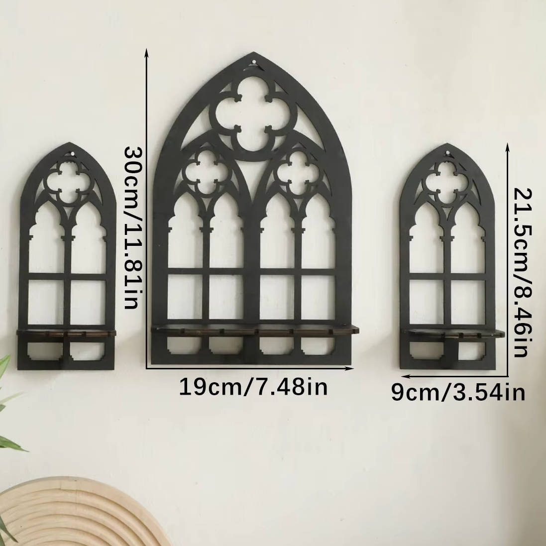 Zentrivo Gothic Wall Decor 3 Set